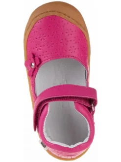 BO-BELL Halbschuhe|Ballerinas^Leder-Spangenballerinas in Pink