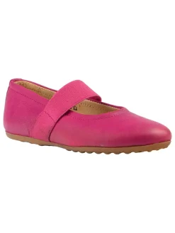 Rap Ballerinas^Leder-Spangenballerinas in Pink