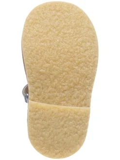 Leder-Spangenballerinas in Hellblau><noscript><img width=