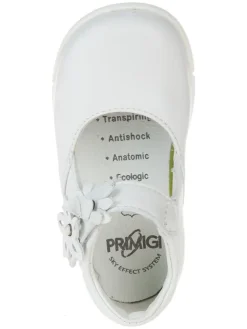 Primigi Halbschuhe|Ballerinas^Leder-Spangenballerinas in Weiß