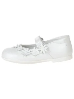 Primigi Halbschuhe|Ballerinas^Leder-Spangenballerinas in Weiß