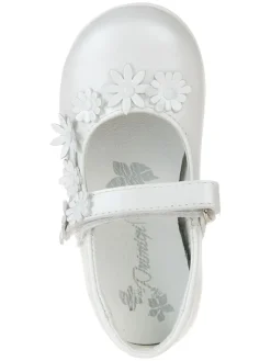 Primigi Halbschuhe|Ballerinas^Leder-Spangenballerinas in Weiß