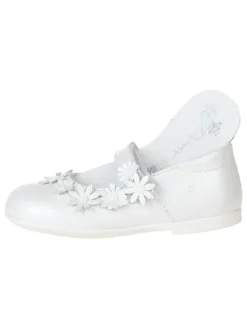 Primigi Halbschuhe|Ballerinas^Leder-Spangenballerinas in Weiß
