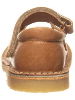 kmins Halbschuhe|Ballerinas^Leder-Spangenballerinas in Hellbraun