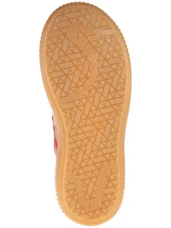 Leder-Spangenballerinas in Rot><noscript><img width=