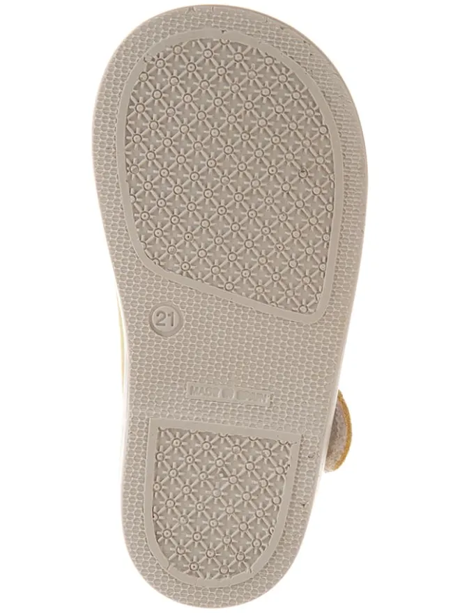 kmins Halbschuhe|Ballerinas^Leder-Spangenballerinas in Gelb