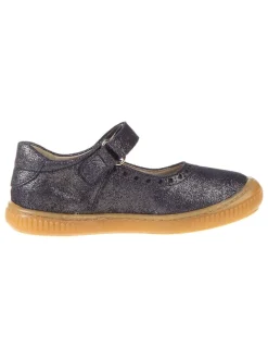 kmins Ballerinas^Leder-Spangenballerinas in Dunkelblau