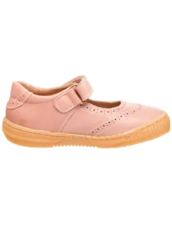 POM POM Ballerinas^Leder-Spangenballerinas in Rosa