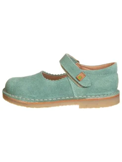 El Naturalista Halbschuhe|Ballerinas^Leder-Spangenballerinas "Nashville" in Mint