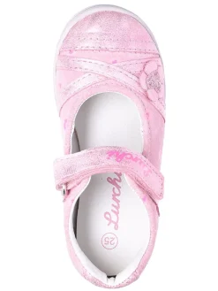 Leder-Spangenballerinas 
