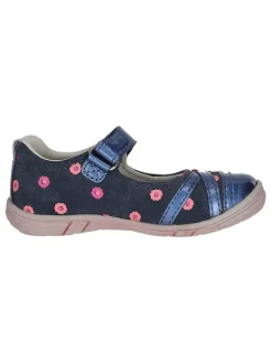 Leder-Spangenballerinas 
