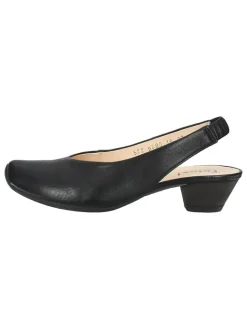 Leder-Spangenpumps in Schwarz>Think! Best