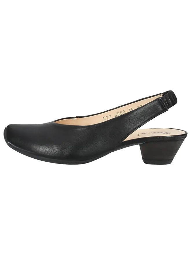 Leder-Spangenpumps in Schwarz>Think! Best