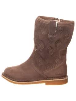 Leder-Stiefel "Comet Pop" in Braun>Clarks Outlet