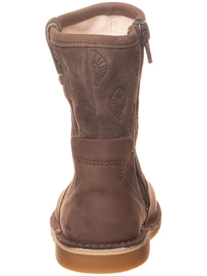 Leder-Stiefel "Comet Pop" in Braun>Clarks Outlet