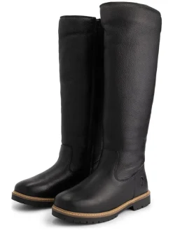 TRAVELIN' Stiefel & Boots^Leder-Stiefel "Dyreborg" in Schwarz