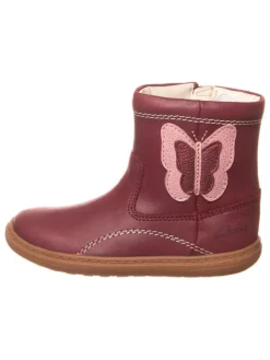 Leder-Stiefel "Flash Midi" in Bordeaux>Clarks Hot