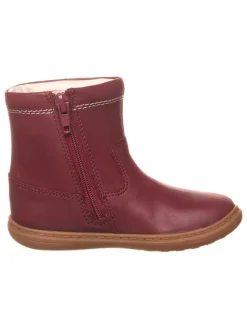 Leder-Stiefel "Flash Midi" in Bordeaux>Clarks Hot