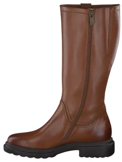 Leder-Stiefel in Hellbraun>Paul Green New