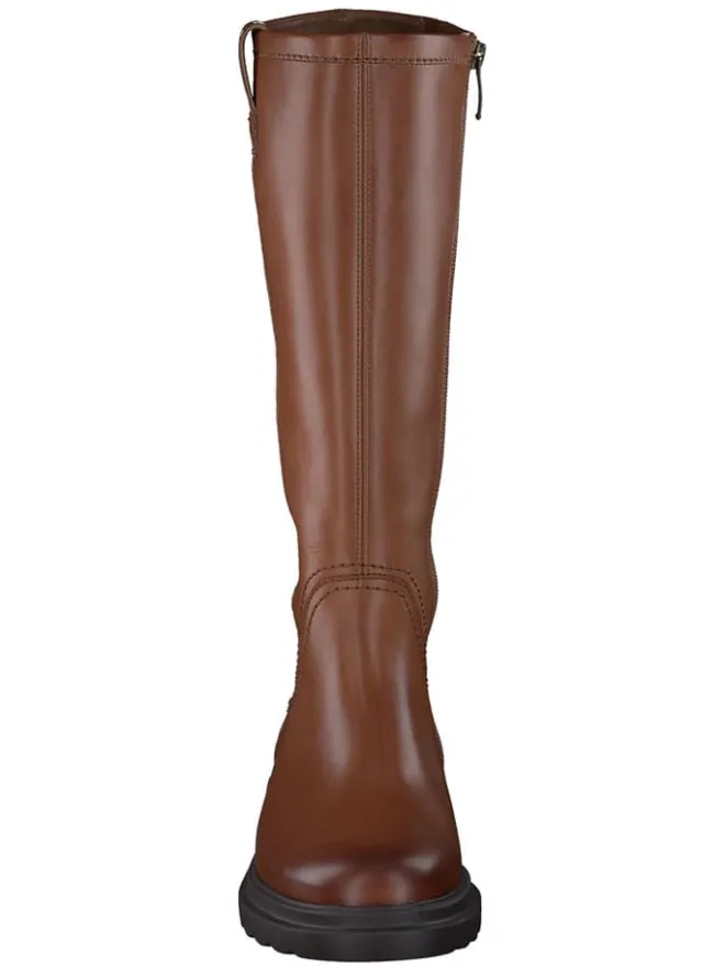 Leder-Stiefel in Hellbraun>Paul Green New