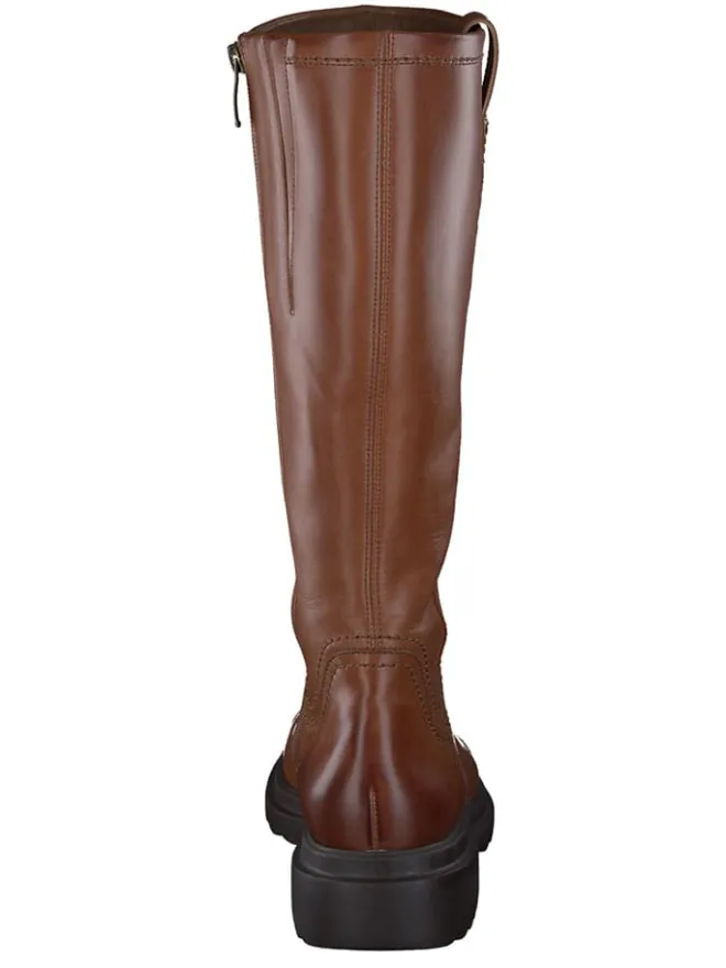 Leder-Stiefel in Hellbraun>Paul Green New