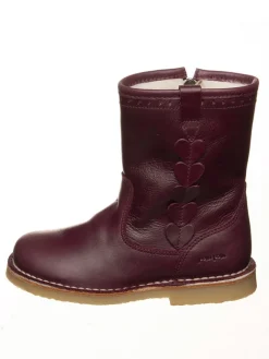POM POM Stiefel & Boots·Stiefel^Leder-Stiefel in Lila