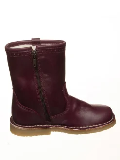 POM POM Stiefel & Boots·Stiefel^Leder-Stiefel in Lila
