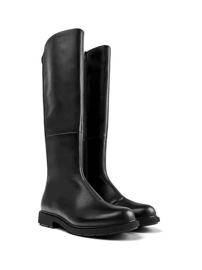 Camper Stiefel & Boots^Leder-Stiefel in Schwarz