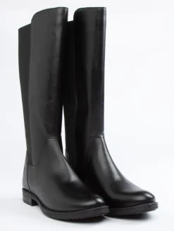 Leder-Stiefel in Schwarz>JOLANA & FENENA Sale