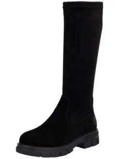 rieker Stiefel & Boots^Leder-Stiefel in Schwarz