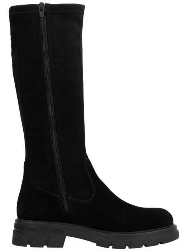 rieker Stiefel & Boots^Leder-Stiefel in Schwarz
