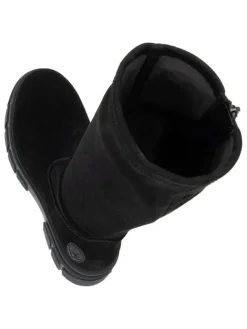rieker Stiefel & Boots^Leder-Stiefel in Schwarz