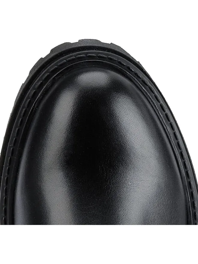 Geox Stiefel & Boots^Leder-Stiefel "Iridea" in Schwarz