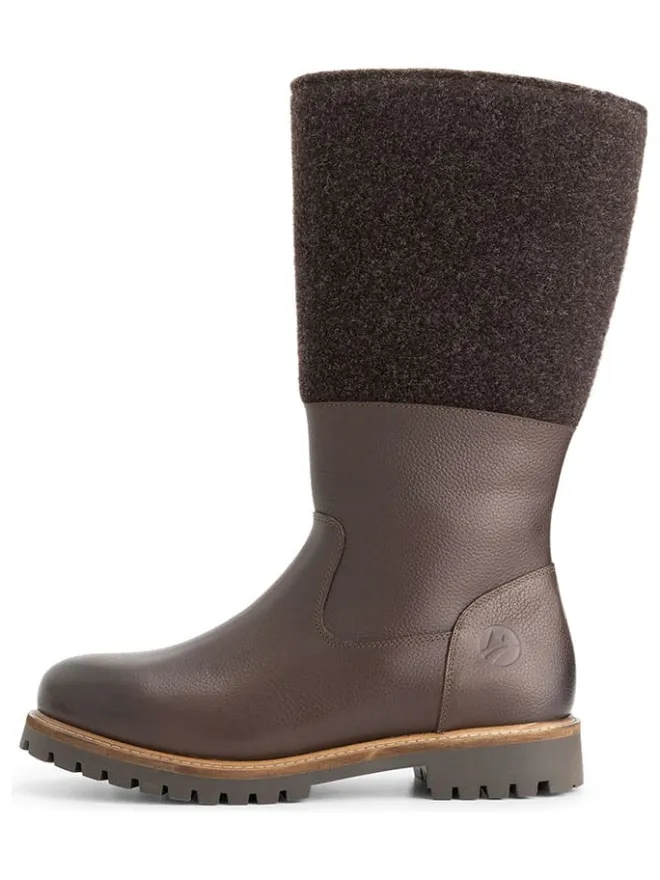 TRAVELIN' Stiefel & Boots^Leder-Stiefel "Lagen" in Braun