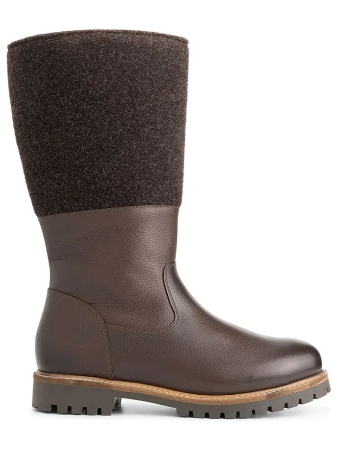 TRAVELIN' Stiefel & Boots^Leder-Stiefel "Lagen" in Braun