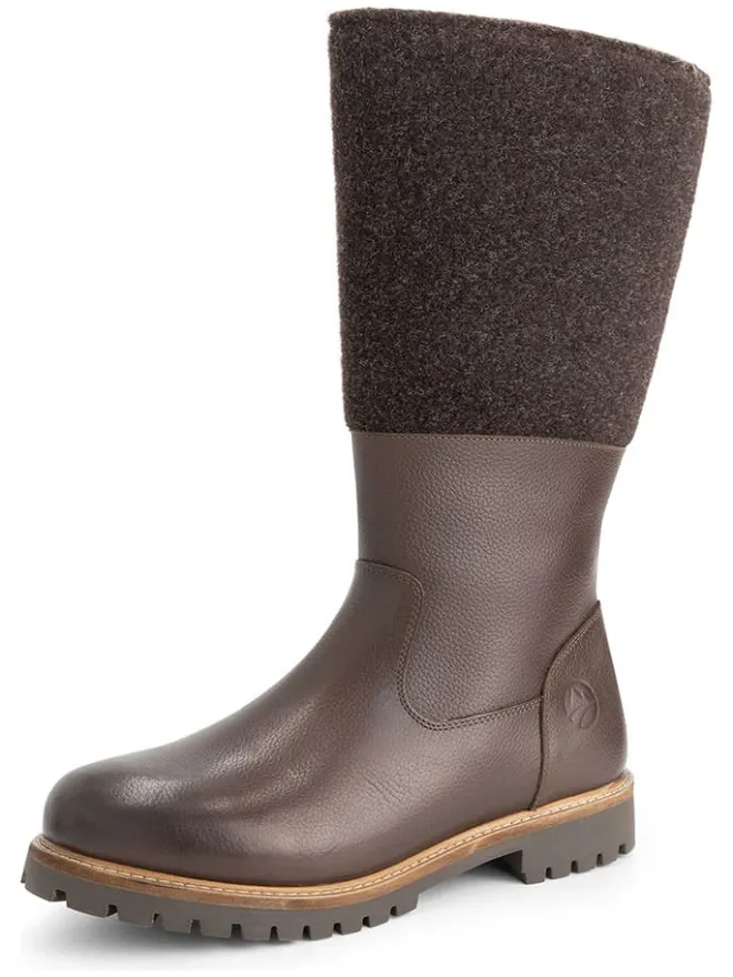 TRAVELIN' Stiefel & Boots^Leder-Stiefel "Lagen" in Braun