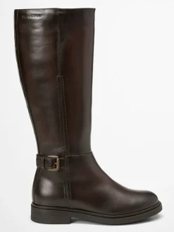 Leder-Stiefel "Paula" in Braun>Marc O'Polo Shoes Sale