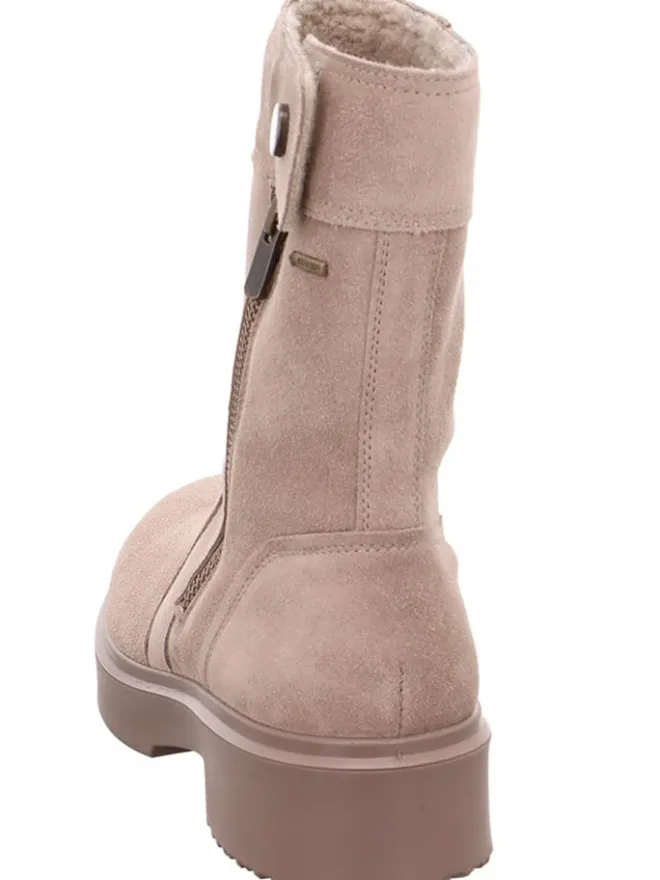 Leder-Stiefeletten "Angel-Giotto" in Beige>Legero Online