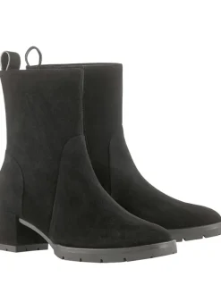 Högl Stiefeletten^Leder-Stiefeletten "Diana" in Schwarz