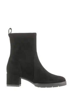 Högl Stiefeletten^Leder-Stiefeletten "Diana" in Schwarz