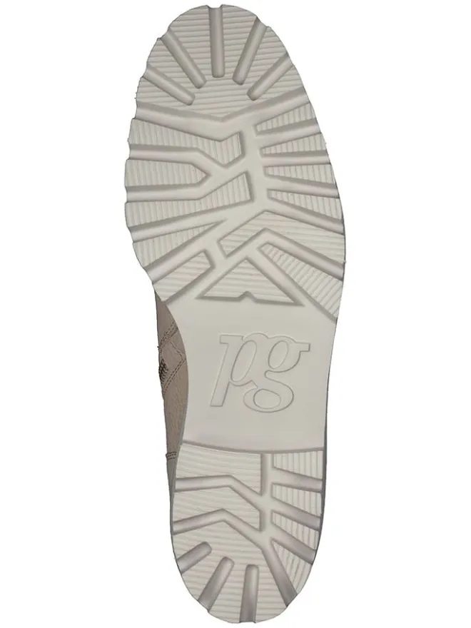 Paul Green Stiefeletten^Leder-Stiefeletten in Beige