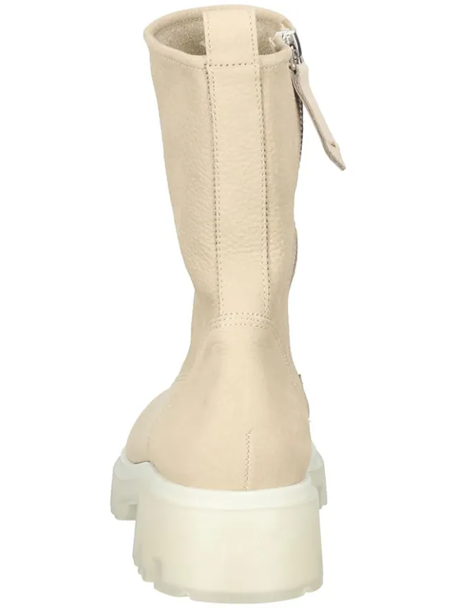 Leder-Stiefeletten in Beige>Paul Green New