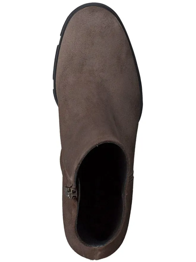 Leder-Stiefeletten in Braun>Paul Green Best