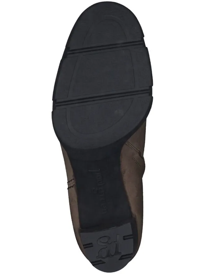 Leder-Stiefeletten in Braun>Paul Green Best