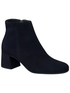 Paul Green Stiefeletten^Leder-Stiefeletten in Dunkelblau