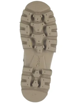Leder-Stiefeletten in Grau><noscript><img width=