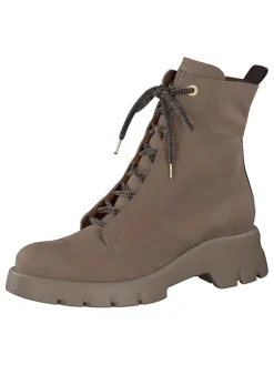 Paul Green Stiefeletten^Leder-Stiefeletten in Hellbraun