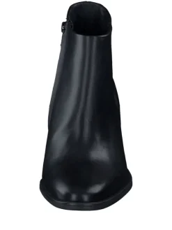 Paul Green Stiefel & Boots^Leder-Stiefeletten in Schwarz