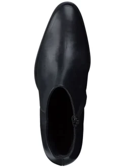 Paul Green Stiefel & Boots^Leder-Stiefeletten in Schwarz