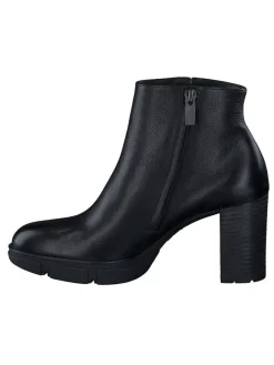 Leder-Stiefeletten in Schwarz>Paul Green Outlet